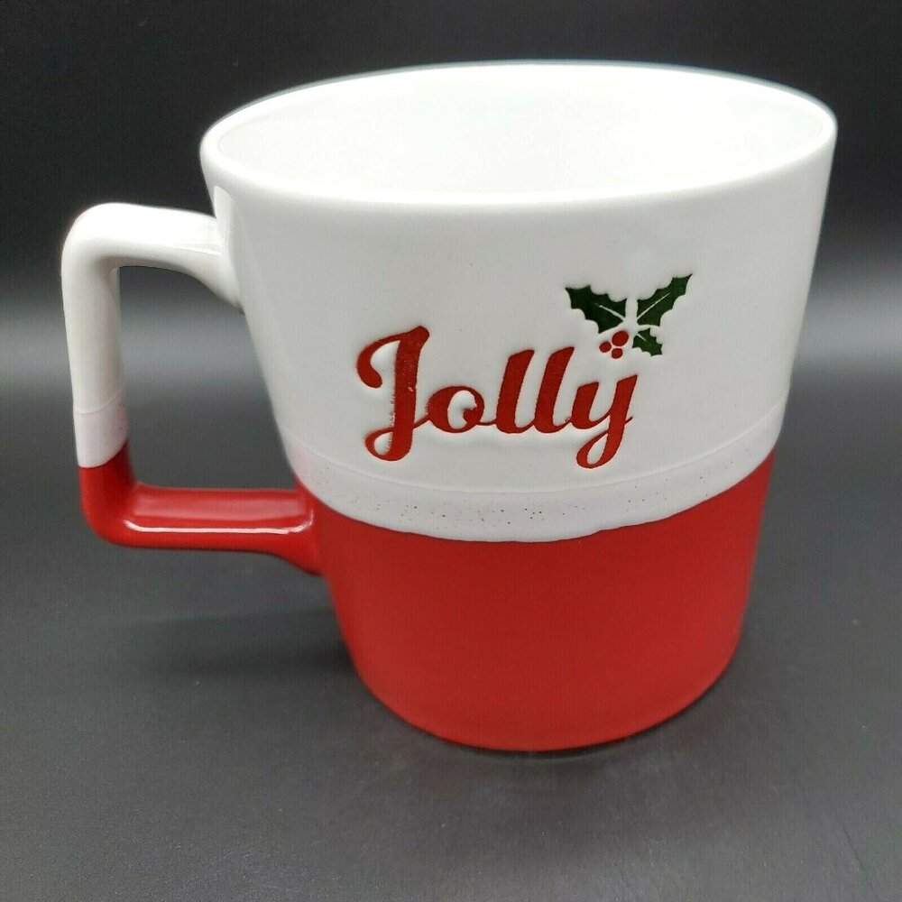 10 Strawberry Street Christmas Mug "Jolly" - Picture 9 of 11